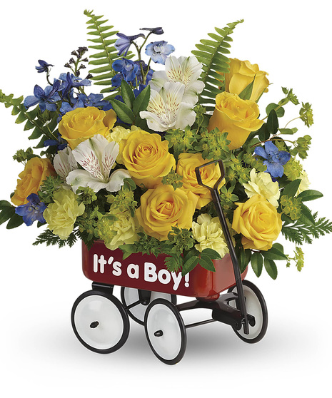 Sweet Little Wagon Bouquet