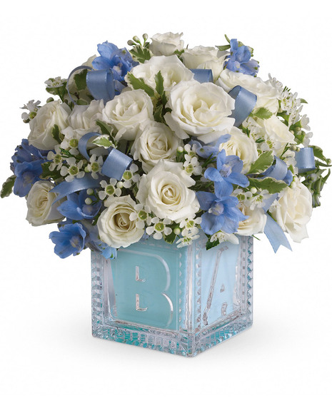 Baby's First Block - Blue