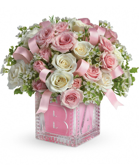 Baby's First Block - Pink