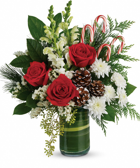 Festive Pines Bouquet