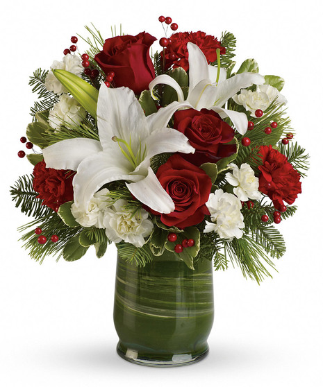 Holiday Hues Bouquet