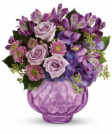 Lush and Lavender with Roses