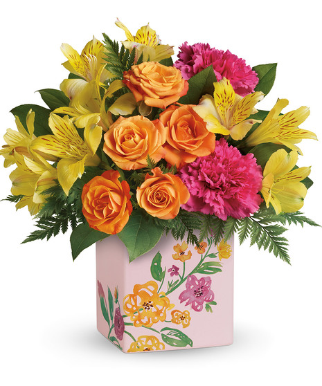 Painted Blossoms Bouquet