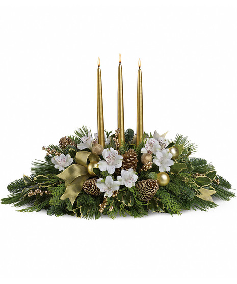 Royal Christmas Centerpiece