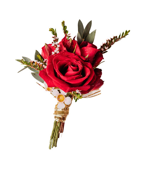 Scarlet Boutonniere