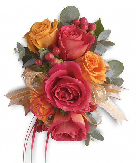 Sunset Beauty Wristlet