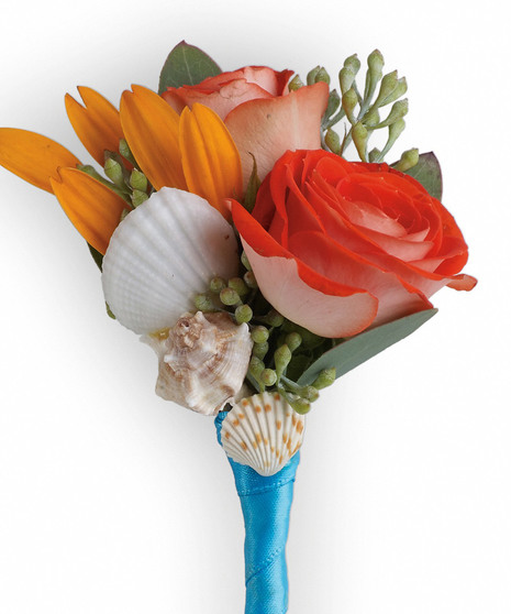 Sunset Magic Boutonniere