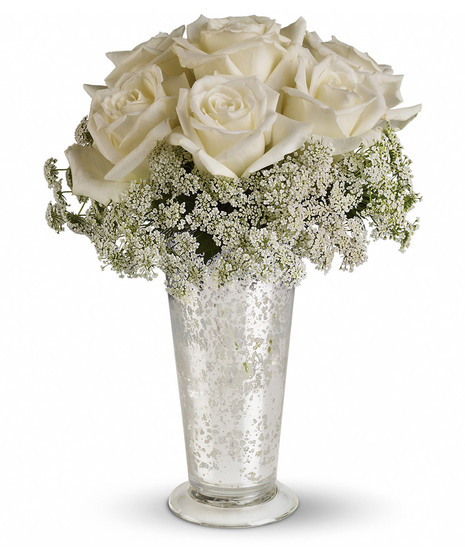 White Lace Centerpiece